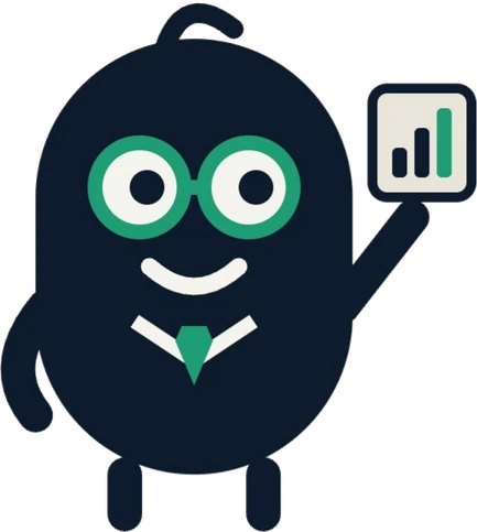 Pan Cyferka, the AskCFO mascot